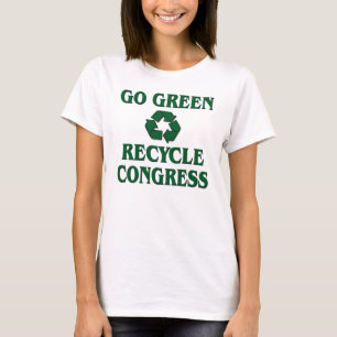 環境にやさしいことをしよう-リサイクル議会 Tシャツ