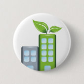 環境にやさしいことをしよう 缶バッジ (正面)