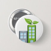 環境にやさしいことをしよう 缶バッジ (正面&裏面)