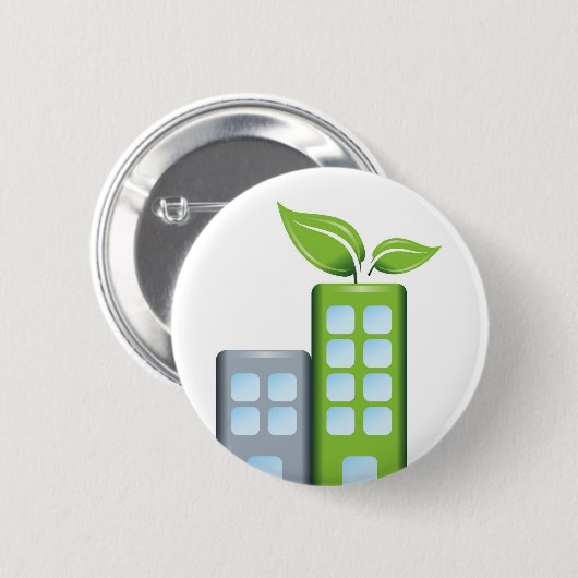 環境にやさしいことをしよう 缶バッジ (正面&裏面)