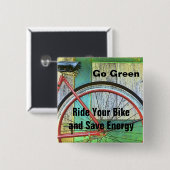 環境にやさしいことをしよう 缶バッジ (正面&裏面)