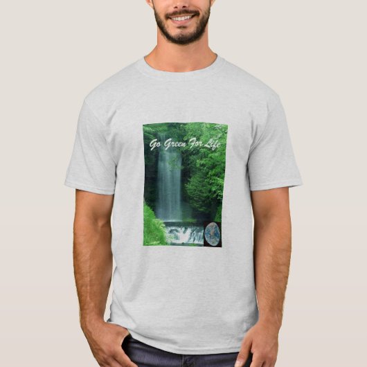 環境にやさしいことをしよう Tシャツ (正面)