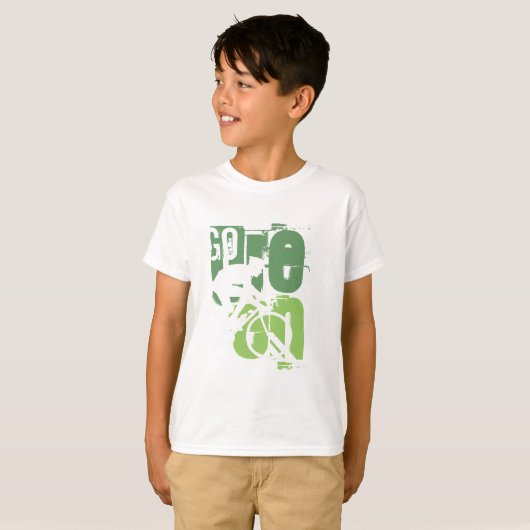 環境にやさしいことをしようTシャツ Tシャツ (正面フル)