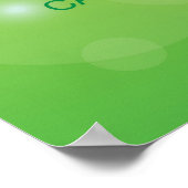 環境にやさしいことをしようWordクラウドポスター ポスター (角)