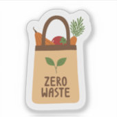 環境にやさしカスタムカットビニールステッカー シール (正面)