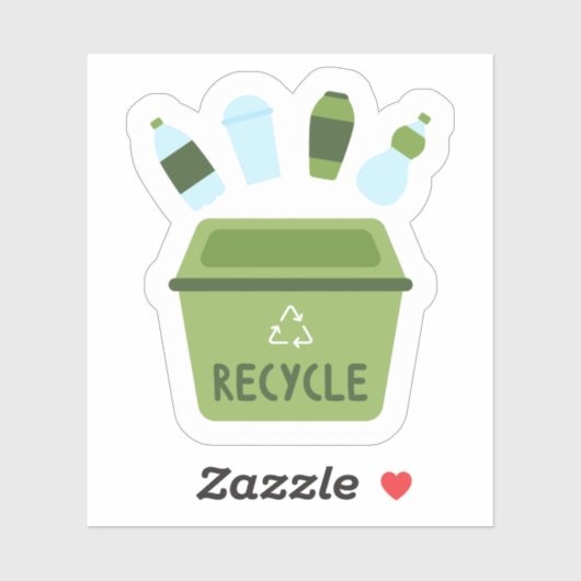 環境にやさしカスタムリサイクル シール (シート)