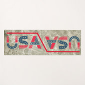 環境にやさしスタイリッシュデザイン名前をカスタムする ヨガマット (正面(横))