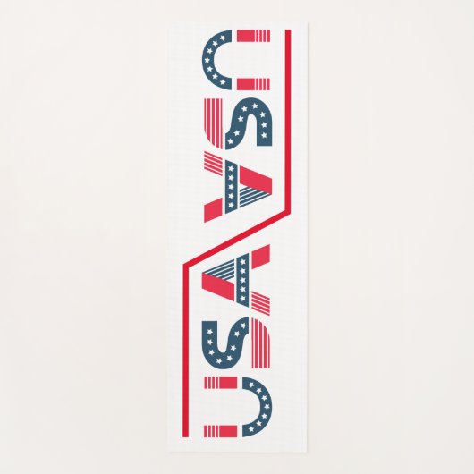 環境にやさしスタイリッシュデザイン ヨガマット (正面)