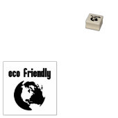 環境にやさし環境減らへの影響 ラバースタンプ (押印)