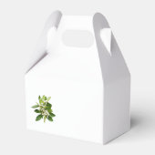 環境にやさし結婚式の引き出物ボックス – シードを追加する。 フェイバーボックス (裏面サイド)