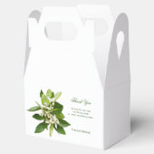 環境にやさし結婚式の引き出物ボックス – シードを追加する。 フェイバーボックス (オープン)