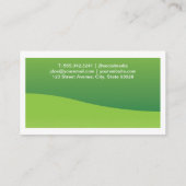 環境にやさし離れロゴ 名刺 (裏面)