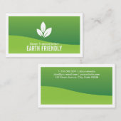 環境にやさし離れロゴ 名刺 (正面/裏面)