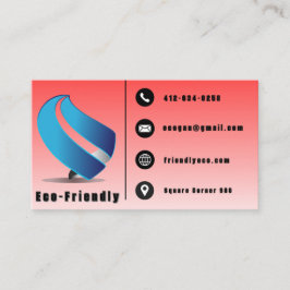 環境にやさし 名刺