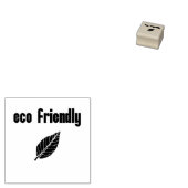 環境にやさし:意識的な消費者、グリーン・イニシアティブ ラバースタンプ (押印)