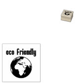 環境にやさし:環境にやさしいことをしよう、気候変動 ラバースタンプ (押印)