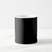 環境に優しいアルペンスキー愛好家 コーヒーマグカップ (中央)