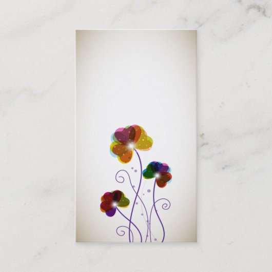 環境に優しい名刺のテンプレート 名刺 (正面)