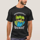 環境に優しい環境 Tシャツ (正面)