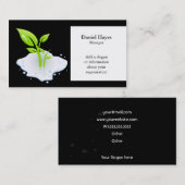 環境に配慮したグリーン名刺 名刺 (正面/裏面)