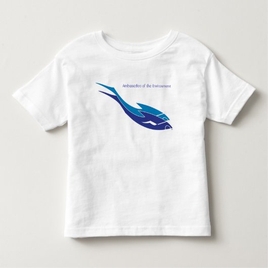 環境の幼児の大使 トドラーTシャツ (正面)
