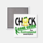 環境の雛の緑2 マグネット (正面/裏面)