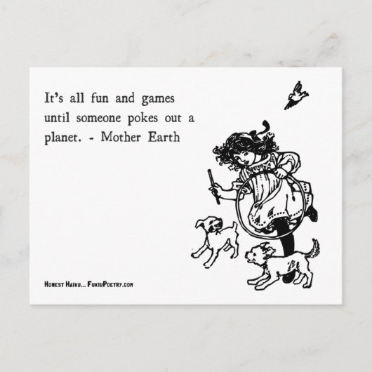 環境はがき ポストカード (正面)