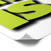 環境は生命の汚染は死である ポスター (角)