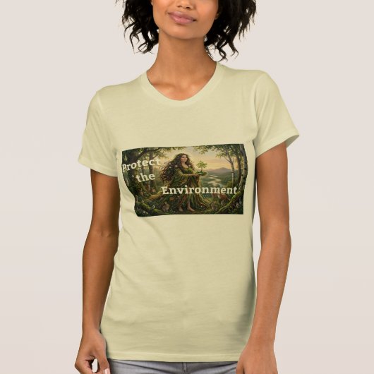 環境を守ろう Tシャツ (正面)