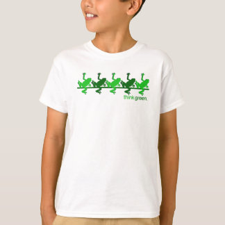 環境を考えるのカエル Tシャツ