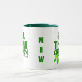 環境を考えるカスタムモノグラムマグス マグカップ (中央)