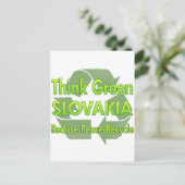 環境を考えるスロバキア ポストカード (スタンド正面)