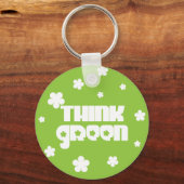 環境を考えるチェーン キーホルダー (正面)