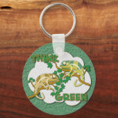 環境を考えるチェーン キーホルダー (正面)
