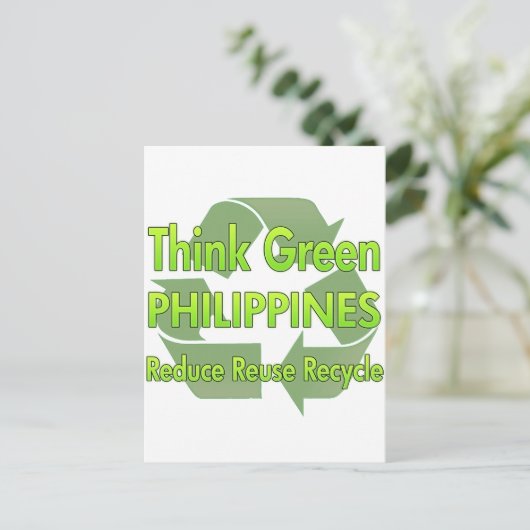 環境を考えるフィリピン ポストカード (スタンド正面)
