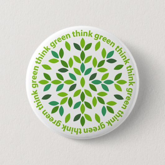 環境を考えるボタン 缶バッジ (正面)