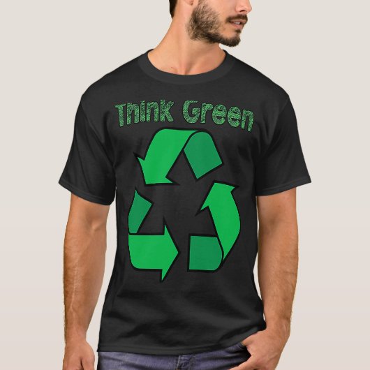 環境を考えるリサイクル1 Tシャツ (正面)