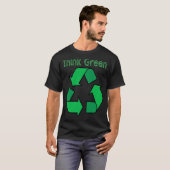 環境を考えるリサイクル1 Tシャツ (正面フル)