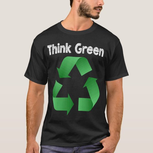 環境を考えるリサイクル2 Tシャツ (正面)
