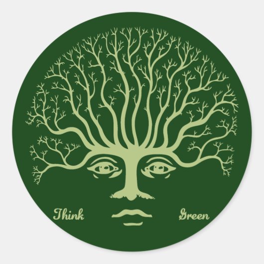 環境を考える二 ラウンドシール (正面)