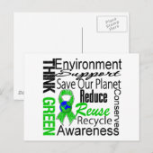 環境を考える環境 ポストカード (正面/裏面)