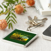 環境を考える キーホルダー (側面)