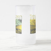 環境を考える フロストグラスビールジョッキ (中央)