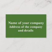 環境を考える 名刺 (裏面)