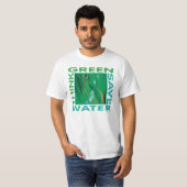 環境を考える、救水 Tシャツ (正面フル)
