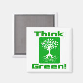 環境を考える |環境認識度 マグネット (正面/裏面)