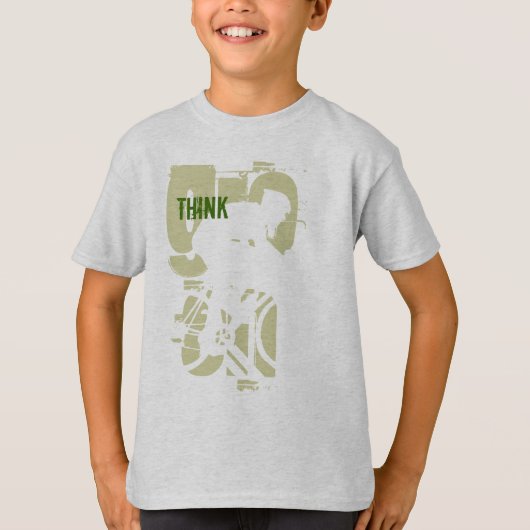環境を考えるTシャツ Tシャツ (正面)
