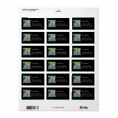 環境アメリカ ラベル (フルシート)