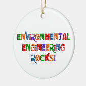 環境エンジニアリングロック文字 セラミックオーナメント (左)
