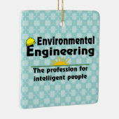 環境エンジニアリング天才 セラミックオーナメント (右)